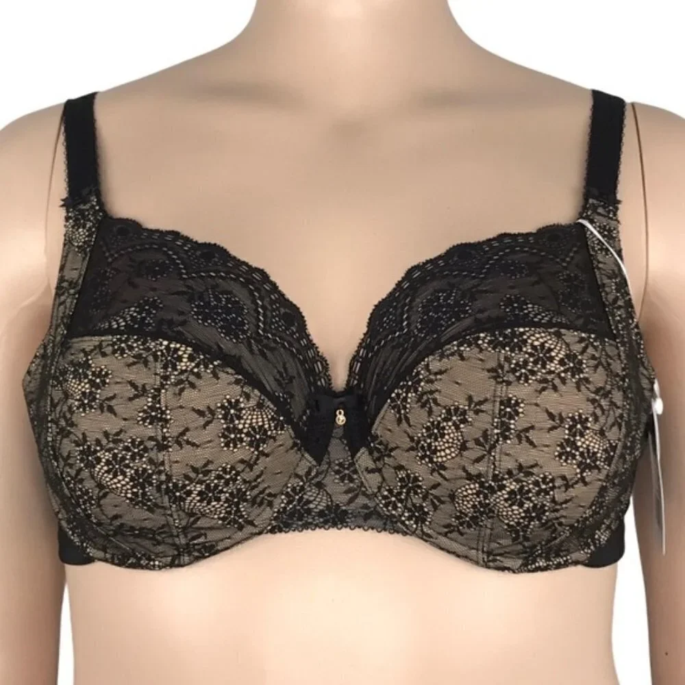 Elomi Tia Underwire Bandless Bra UK 38FF US 38H EL4280
